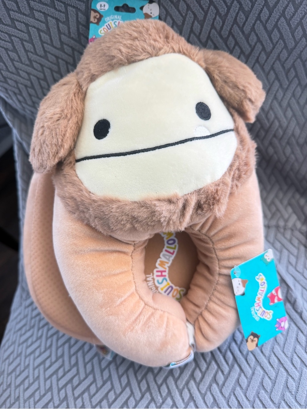 Adult Plush slipper- Brown Cute Character